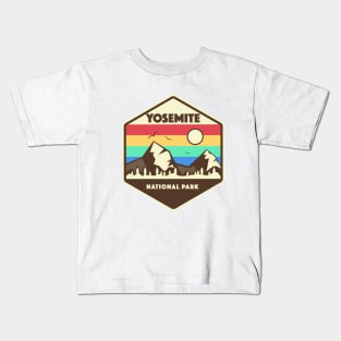 Yosemite National Park Kids T-Shirt